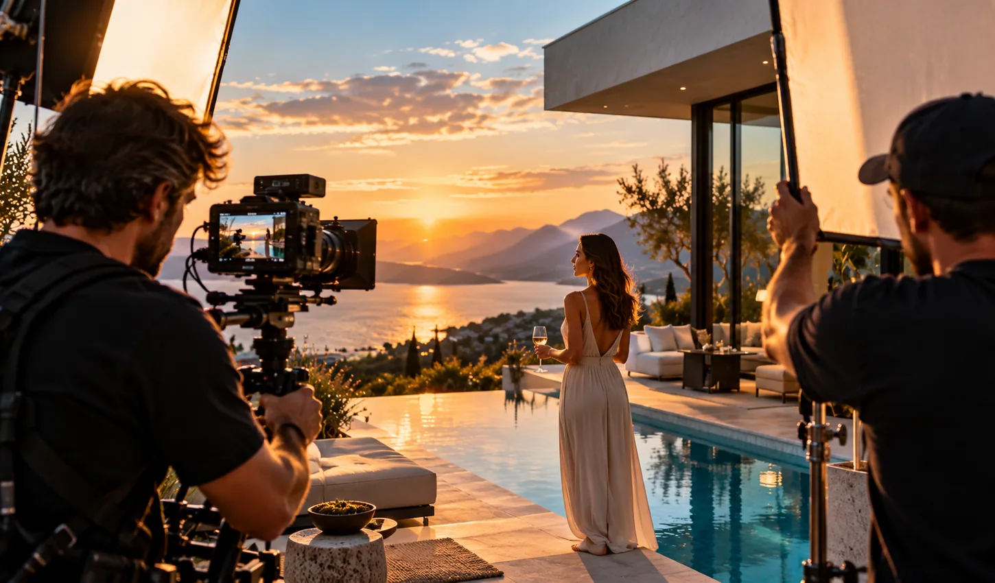 Illustratives Videoproduktionsset